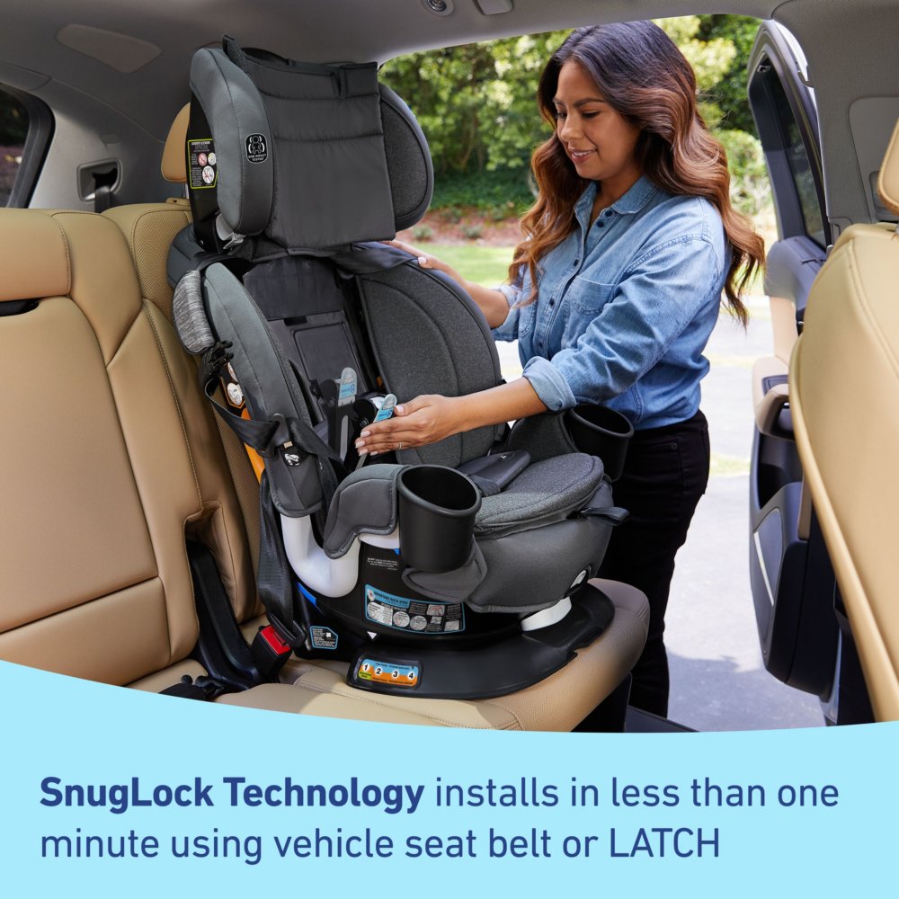 Latch strap for outlet graco car seat